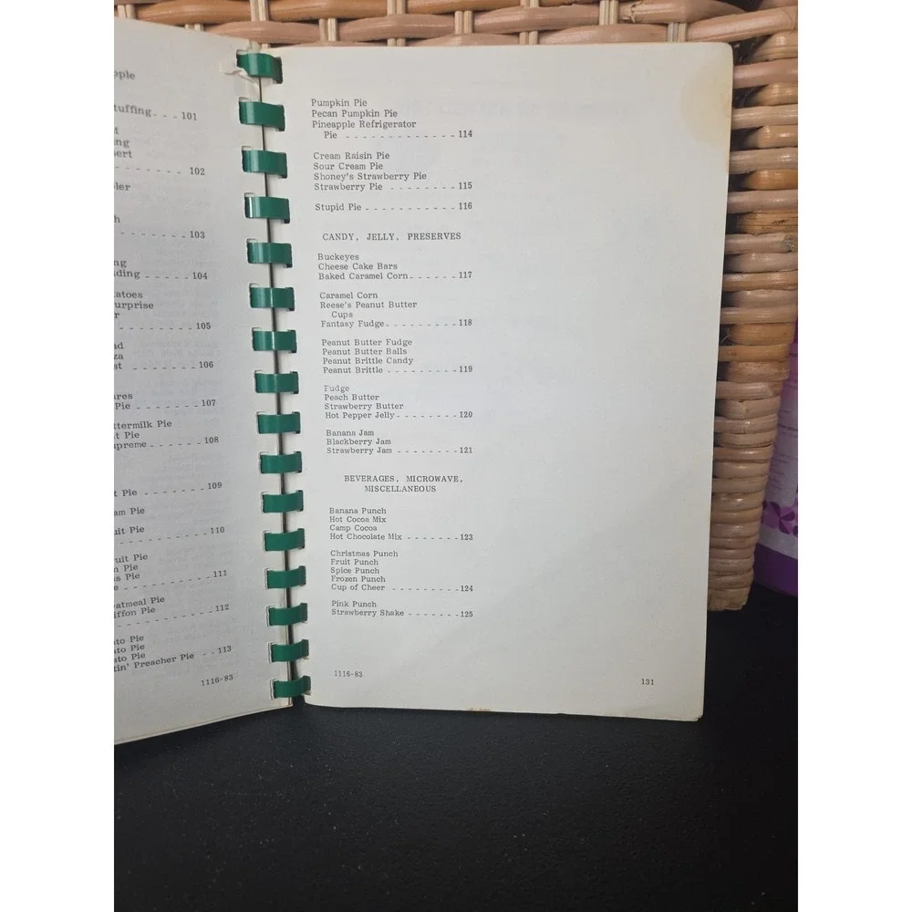 Ladies Friendship Circle Cookbook Concord, NC 1983 Vintage Local Recipe‎ Book